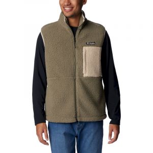 Columbia Mountainside Vest - Polaire sans manches homme Stone Green / Ancient Fossil XL