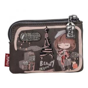 Anekke Porte-monnaie brun foncé multicolore pour femme - Mademoiselle Coin Purse Multicolor 319544