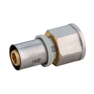 Arcanaute Raccord multicouche &agrave; sertir TH - Droit Femelle 3/4"" (20/27) - &Oslash;26x3,0