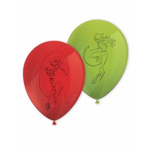 Procos 8 Ballons en latex Miraculous Ladybug Taille Unique