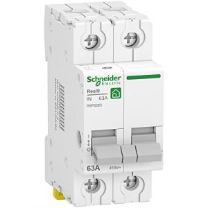 Schneider Electric Interrupteur sectionneur 2x63 a - rési9 xp R9PS263