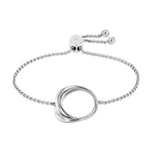 Bracelet Femme Calvin Klein Warped Rings - 35000006 Acier Argent