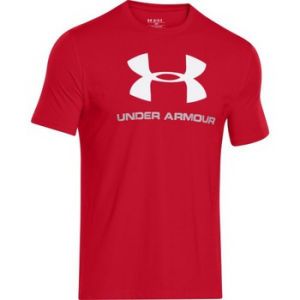 Image de Under Armour Cc Sportstyle Logo - T-Shirt - SHIRT - Homme - Rouge - Taille: L