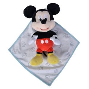 Peluc Mickey Avec Couverture 25 Cm Neuf