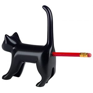 Chat taille-crayon noir