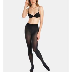 Le Bourget Collants opaques 40D Bleu - Couleur Bleu - Taille XS