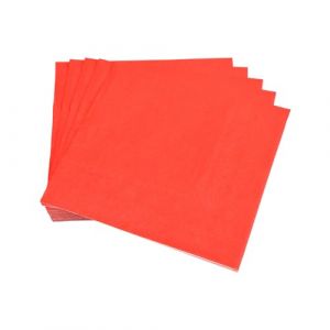 Homea Set de 20 Serviettes en Papier 3 Plis 33 x 33 cm Vitamine Rouge