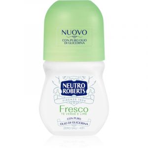 Neutro Roberts Déodorant Roll On Frais Vert, Thé Vert et Citron vert, 50 ml