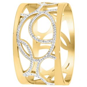 Bracelet par So Charm ornée de cristaux Swarovski BS2657-DORE