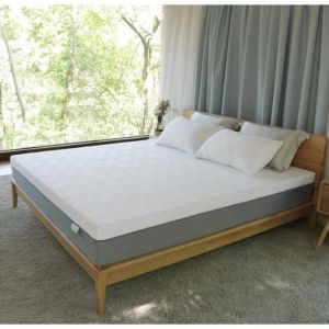 Luxe Surmatelas 160 x 200 m&eacute;moire de forme Housse Amovible et Lavable 6 cm Epaisseur