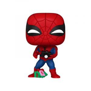 Funko SPIDER-MAN WITH OPEN GIFT / MARVEL HOLIDAY SERIES 4 / FIGURINE POP