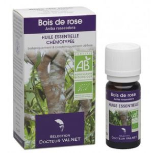 Docteur Valnet Huile essentielle bois de rose bio, 10ml