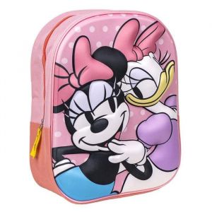 Cartable Enfant - CERDA GROUP - Minnie Mouse - Rose - 25 x 31 x 10 cm - 3D