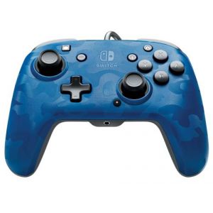 PDP Manette pour Nintendo Switch - bleu Camo Audio