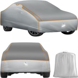 TecTake Bâche de voiture anti-grêle imperméable et respirante - XL (533 x 178 x 120 cm)