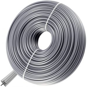 GARDENIX Tondeuse à Gazon renforcée 2,4 mm x 15 m 5 côtés Fil Fil de Nylon