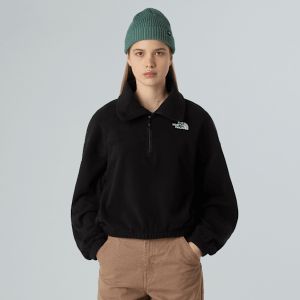 The North Face 100 Glacier Half Zip Tnf Black - Pull-over - noir - XS - 100% Polyester,Toison