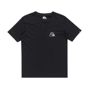 Quiksilver Evo Original - T-shirt à manches courtes pour Garçon 8-16 Noir - Taille 8
