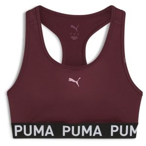 Puma Brassière 4KEEPS ELASTIC rouge foncé - L