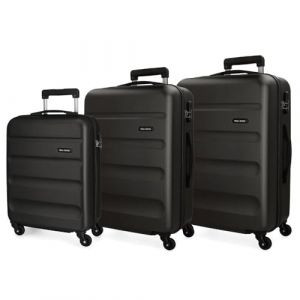 Image de Roll road 55-65-75cm Flex Hard Case Set Noir