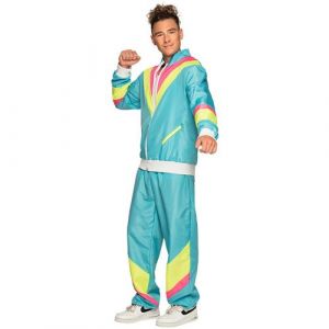 Déguisement Jogging Bleu 80's Homme Xl Bleu 88543 XL Coloris : Bleu88543