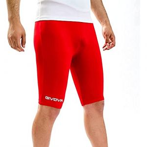 Givova Skin Cuissard de course pour homme rouge M
