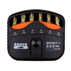 Bahco JEU DEMBOUTS 7 PCS TIN PH,PZ,T - 62TIN/7-1