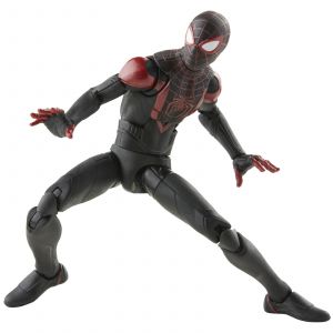 Hasbro Marvel Legends Series Gamerverse Miles Morales 6 Inch Action Figure and Build-A-Figure Part