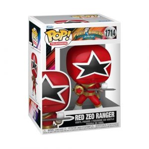 Funko Pop! TV: Power Rangers Zeo - Red Ranger - Power Rangers TV - Figurine en Vinyle à Collectionner - Idée de Cadeau - Produits Officiels - TV Fans