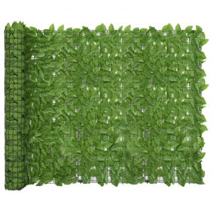 Image de VidaXL Écran de balcon avec feuilles vert 400x150 cm