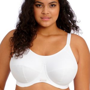 Soutien-gorge de sport avec armatures - Blanc