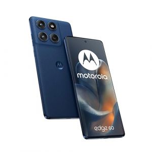 Motorola Edge 60 con Moto AI (8/256GB, Fotocamera 50+50+10MP, selfie 50MP, Display 6.67" pOLED 120Hz, MediaTek Dimensity 24M, batteria 5200mAh, ricarica 68W, Android 15), PANTONE Gibraltar Sea