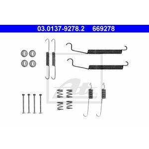 ATE Kit d'accessoires, mâchoire de frein 669278 d'origine