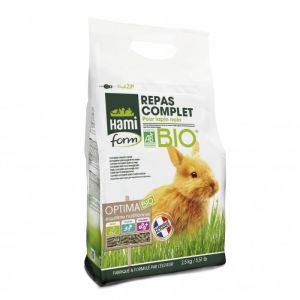 Image de Hamiform Repas complet bio lapin nain sac 2,5kg