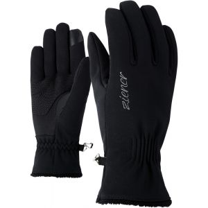 Image de Ziener Ibrana Touch Gants multisports Femme, noir 7,5 Gants polaire & laine