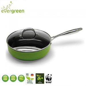 Image de Aubecq Sauteuse Evergreen en céramique 24 cm