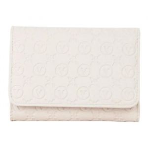 Valentino Porte-monnaie beige pour femme - Samba Re Wallet Ecru 317075