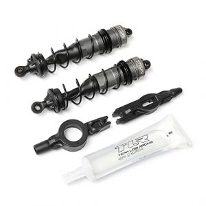 Team Losi Racing Front Shock Set, 110mm, Assembled (2): 8X
