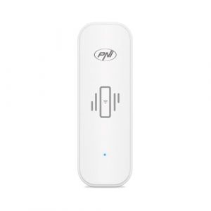 PNI SafeHouse HS501 Capteur de Vibrations avec Wi-FI, Compatible avec l'application Tuya, Alimentation 3 V