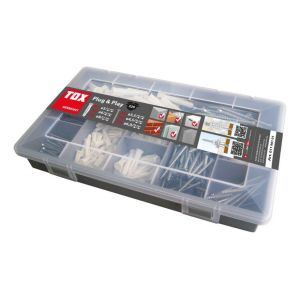 Tox Coffret assortiment Plug & Play - 320 pièces -DÜBEL