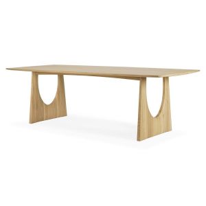 Ethnicraft Table rectangulaire Geometric / 250 x 100 cm - 10 personnes bois naturel en bois