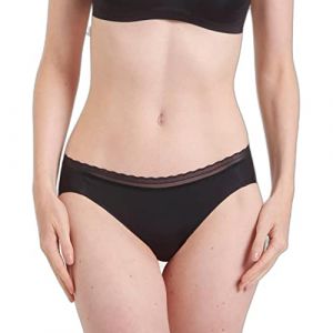 Image de Sloggi Shorty Body Adapt Twist à détail effet dentelle Noir - Couleur Noir - Taille S