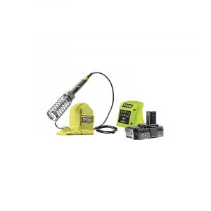 Ryobi Batterie pour poste à souder RSI18-0 18V 200/480°C Câble 82cm Kit 2,0 Ah