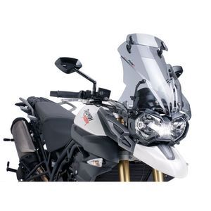 Image de Antonio Puig Pare-brise réglable +13cm fumé claire Puig (5918H) Triumph TIGER 800