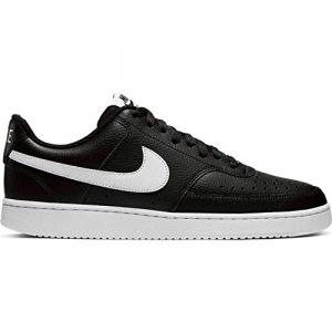 Nike Court Vision Lo, Sneakers Basses Homme, Noir (Black/White-Photon Dust 100), 42 EU