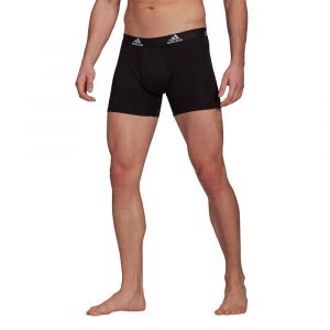 Adidas Boxers x3 bos brief gris bleu noir s