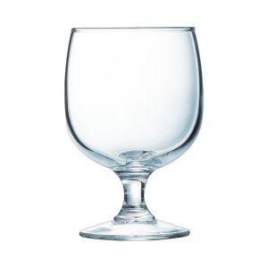 Arcoroc Collection Amélia - 6 Verres à pied 19cl en verre trempé - Résistants et empilables - Usage professionnel - Fabriqués en France