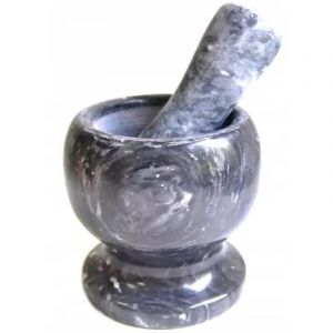 Mortier De Cuisine En Pierre Pour Épices Avec Pilon Pour Herbes Épices Xl