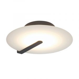 Elstead Lighting Nuvola Applique murale/Plafonnier LED, QN-NUVOLA-F-M-BK,