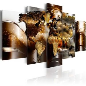 Artgeist Tableau - Honey Continents 100x50